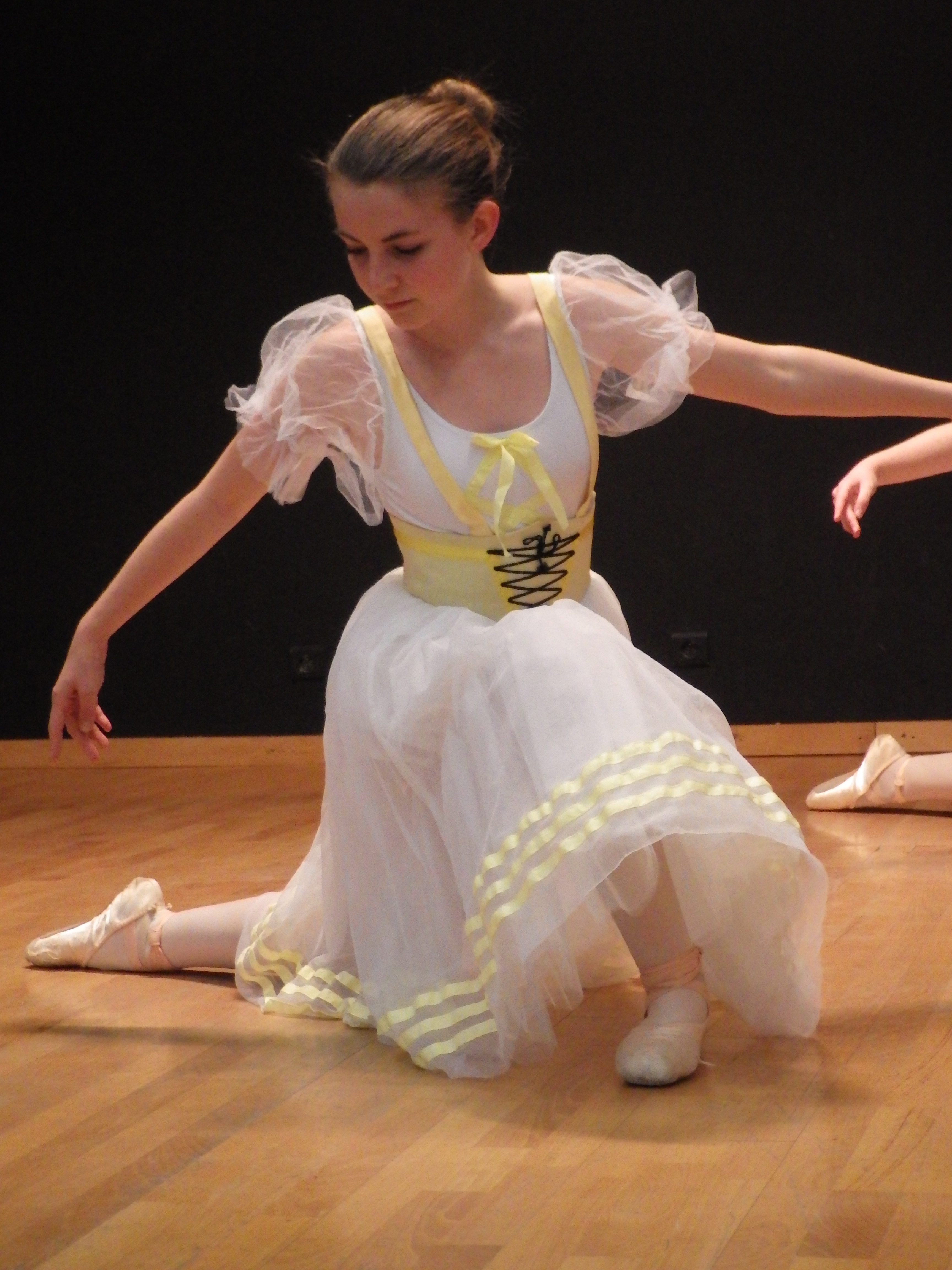 Photo d'une jeune danseuse classique'