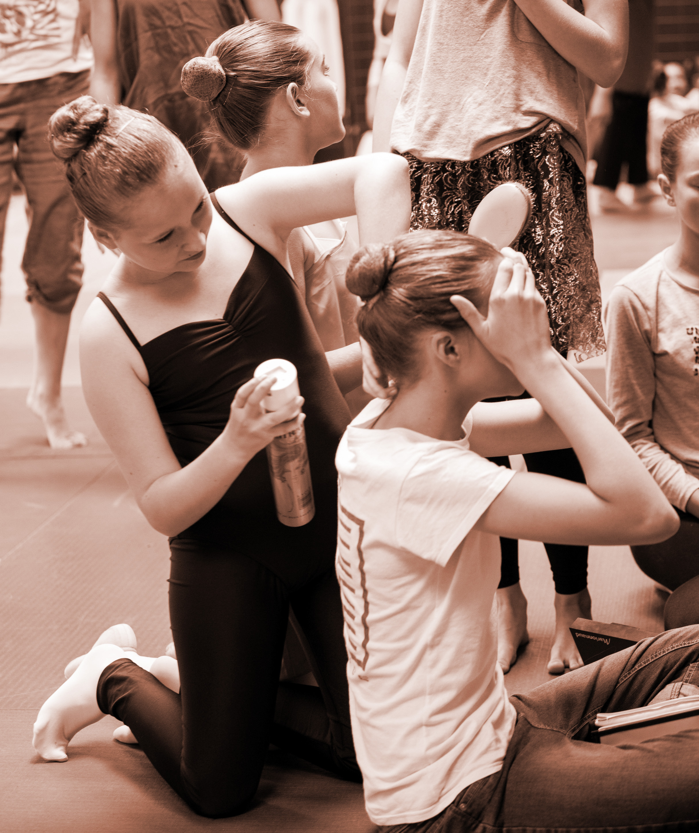 Photo de danseuses classiques